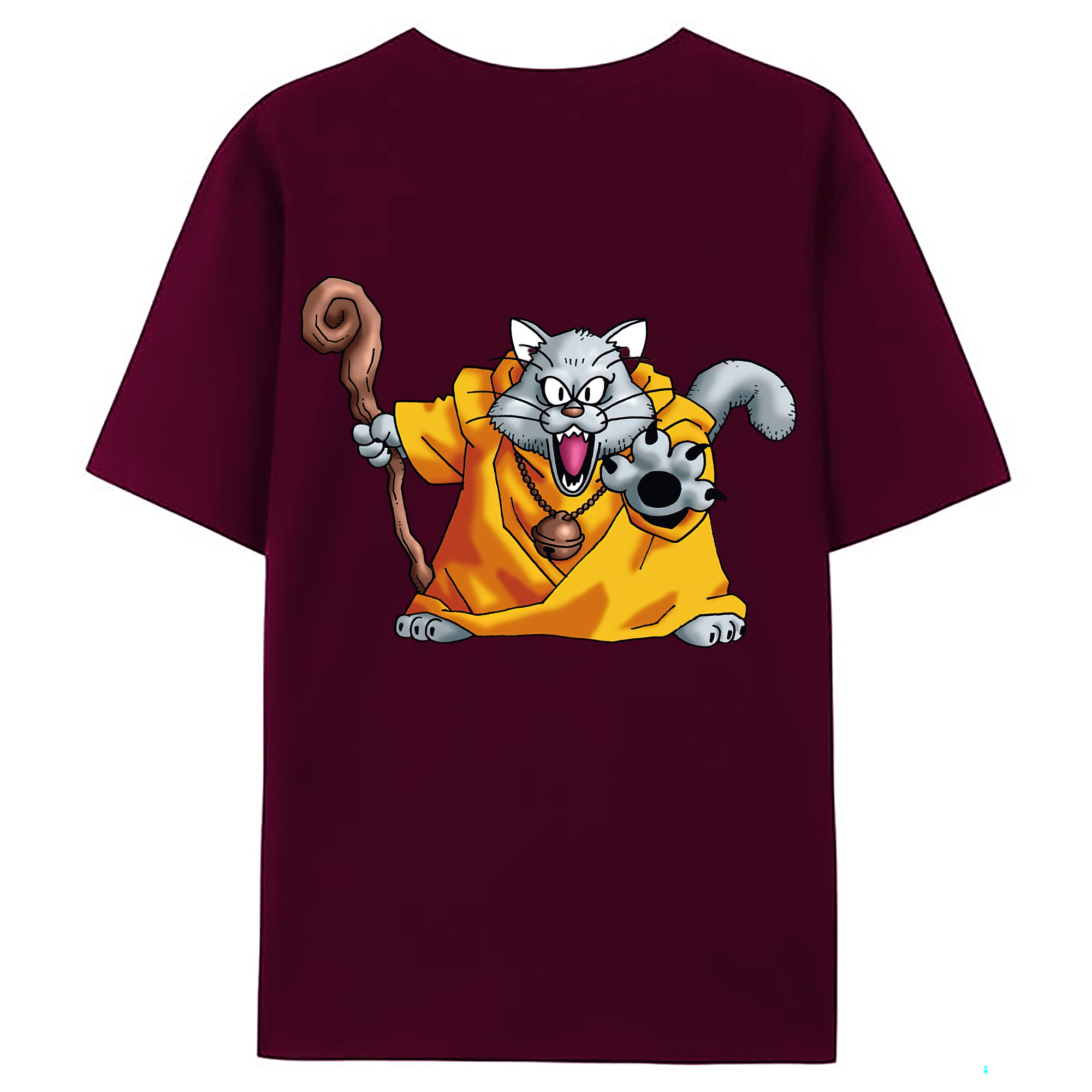 （画像用） ドラゴンクエスト Doragon Kuesuto Dragon Quest レディース半袖Tシャツ(バックプリント)